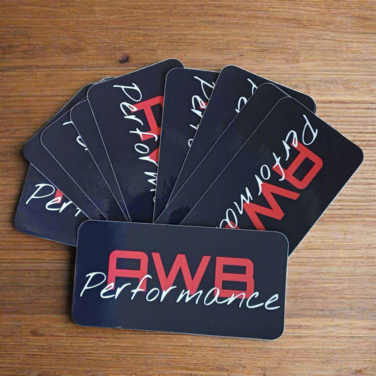 AWB Performance Sticker - 15x7.5 cm