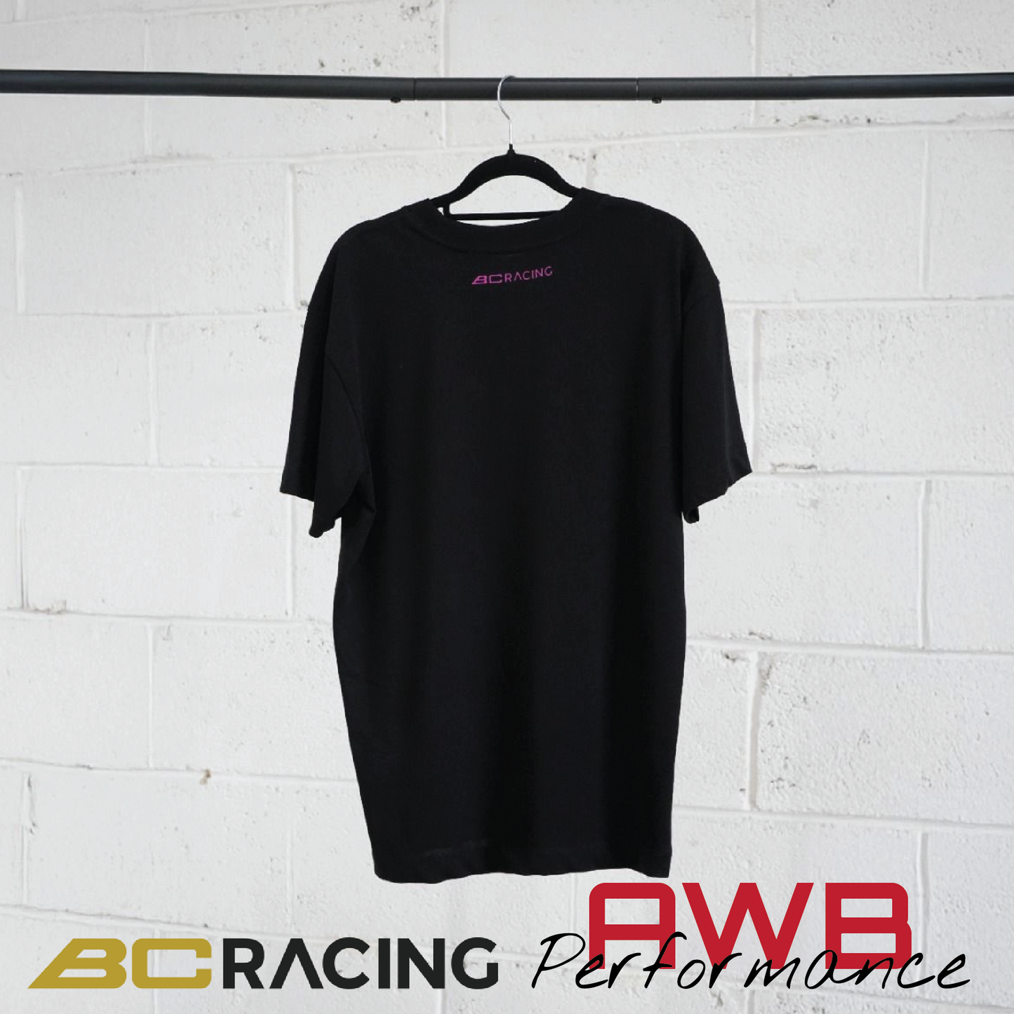 BC Racing 'Skid Game' Black/Pink T-Shirt AWB Performance Ltd